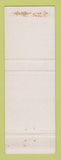 Matchbook Cover - Hotel Cerro Gordo Mason City IA