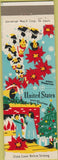 Matchbook Cover - Christmas ELKS PBOE Stamford CN