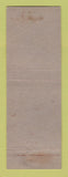Matchbook Cover - Timely Men's Clothes Geo Rose Henderson NC