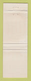 Matchbook Cover - The Touchdown Club Washington DC football WEAR