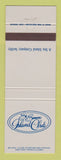 Matchbook Cover - St Simons Island Club Charleston SC