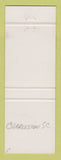 Matchbook Cover - St Simons Island Club Charleston SC