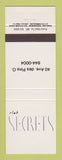 Matchbook Cover - Club Secrets Canada?