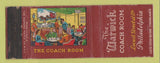 Matchbook Cover - The Warwick Hotel Coach Room Philadlephia PA WEAR