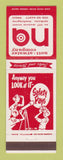 Matchbook Cover - Nott Atwater Company Spokane WA safety
