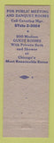 Matchbook Cover - Hotel Midland Chicago IL