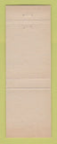 Matchbook Cover - HC Tovrea Insurance Real Estate Tuscon AZ