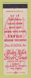 Matchbook Cover - Mister Mikes Steak House Chicago IL