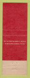 Matchbook Cover - Kentucky Hotel Louisville KY
