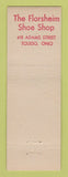 Matchbook Cover - Florsheim Shoes Toledo OH