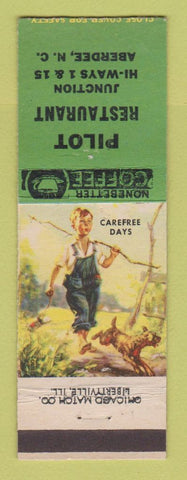 Matchbook Cover - Pilot Restaurant Aberdee NC