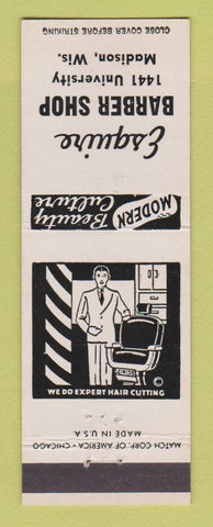 Matchbook Cover - Esquire Barber Shop Madison WI