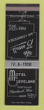 Matchbook Cover - Motel Cleveland OH