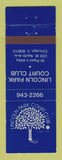 Matchbook Cover - Lincoln Park Court Club Chicago IL