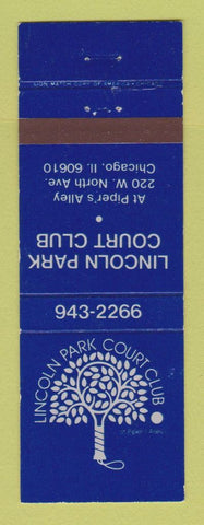 Matchbook Cover - Lincoln Park Court Club Chicago IL