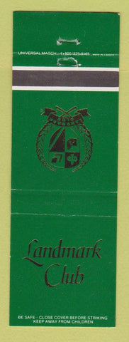 Matchbook Cover - Landmark Club