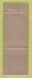 Matchbook Cover - The Oasis Christmas WEAR