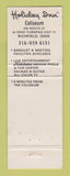 Matchbook Cover - Barney Google's Holiday Inn  Coliseum Richfield OH WEAR