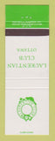 Matchbook Cover - Laurentian Club Ottawa ON