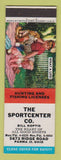 Matchbook Cover - The Sportcenter Parma OH sporting goods