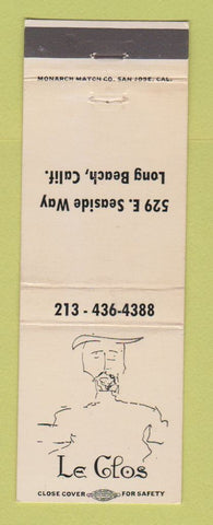 Matchbook Cover - Le Clos Long Beach CA