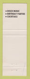 Matchbook Cover - Chuck's Millionaires Clubs Detroit MI PEACH