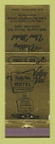 Matchbook Cover - Valley View Motel Cleveland OH