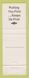 Matchbook Cover - Chevrolet Harpster Warriors Mark PA