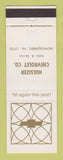 Matchbook Cover - Chevrolet Hulsizer Montgomery PA
