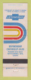 Matchbook Cover - Chevrolet Beversdorf Oldsmobile Wittenberg WI