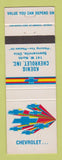 Matchbook Cover - Chevrolet Koenig Spencerville OH
