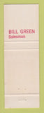 Matchbook Cover - Chevrolet Boose Brookville OH WEAR