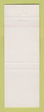 Matchbook Cover - Garfield Restaurant Ashtabula OH Full Length