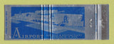 Matchbook Cover - Airport Lounge Restaurant Bismarck ND WEAR Full Length