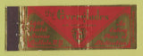 Matchbook Cover - The Everglades Restaurant Buffalo NY Full Length