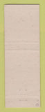 Matchbook Cover - The Harvard Springfield OH