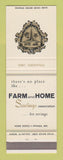 Matchbook Cover - Farm and Home Savings Nevada MO