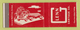 Matchbook Cover - Glenn Cartage Trucking Girard OH Pittsburgh PA Detroit MI