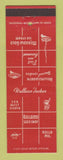Matchbook Cover - Rollamo Soda Shop Rolla MO Meadow Gold Ice Cream