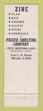 Matchbook Cover - Pasco Smelting Company Torrance CA