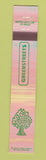 Matchbook Cover - Greenstreets Peoria IL Colorado Springs Seattle WA 10 Strike