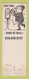 Matchbook Cover - Kearney Commercial Bank MO