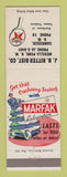 Matchbook Cover - Texaco oil gas JB Ritter Mesilla Park NM Carrizozo