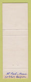 Matchbook Cover - Bud's Standard oil gas Kilkenny MN