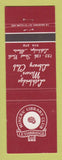 Matchbook Cover - Miners' Library Club Lethbridge AB