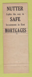 Matchbook Cover - Nutter Mortgage Service Camden NJ