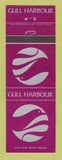 Matchbook Cover - Gull Harbour Resort Riverton MB