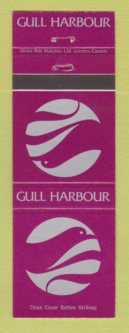 Matchbook Cover - Gull Harbour Resort Riverton MB