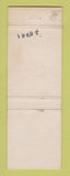 Matchbook Cover - Pierce Insurance Maine Bonding East Corith ME