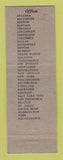 Matchbook Cover - Cutler Hammer Motor Control Milwaukee WI